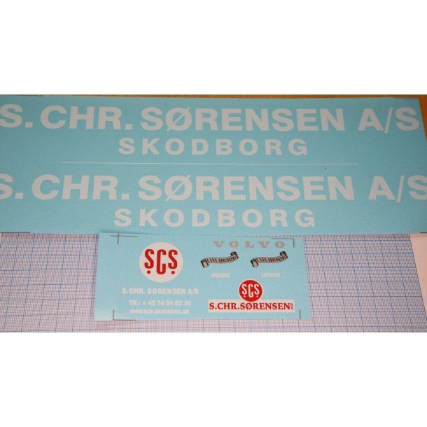 S. CHR. SRENSEN - decals, skala 1/24
