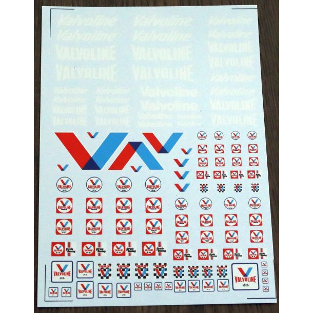 Valvoline - decals