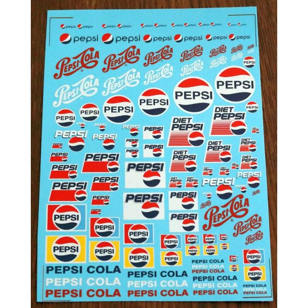 Pepsi Cola - decals