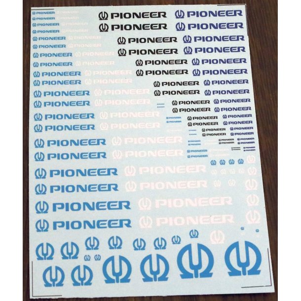 Pioneer - decals