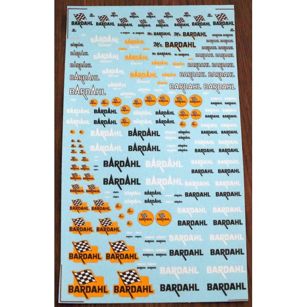 Bardahl - decals