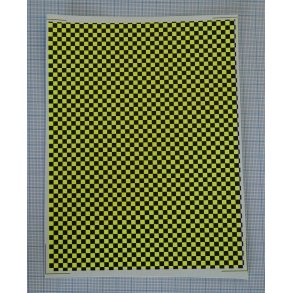 Tern i sort og flourescerende gul - decals