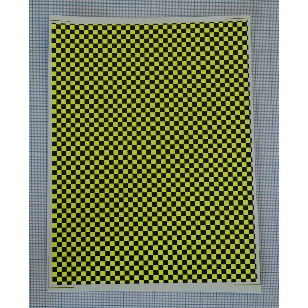 Tern i sort og flourescerende gul - decals