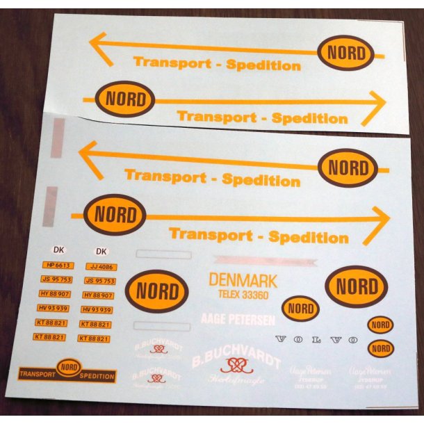 Nord Transport-Spedition - decals