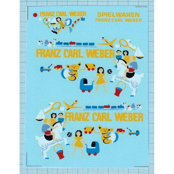 FRANZ CARL WEBER - decals, skala 1/24