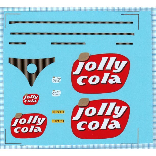 Jolly Cola - decals, skala 1/24