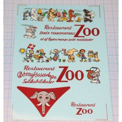Zoo - decals, skala 1/24