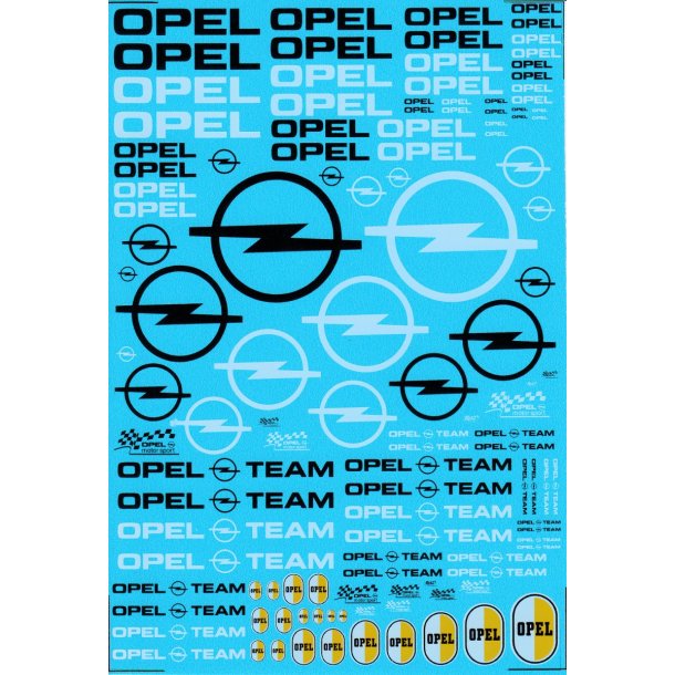 Opel - decals