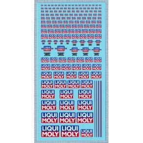 Liqui Moly, skala 1/24 - 1/50 - decals