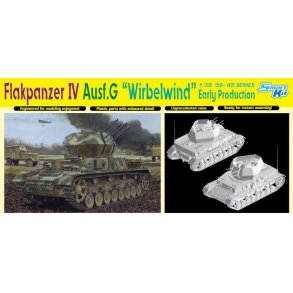 German Flakpanzer IV Ausf. G Wirbelwind Early Production