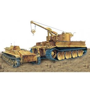 Bergepanzer Tiger I, s.Pz.Abt.508 Demolition Charge Layer mit Borgward IV Ausf.A