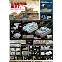 Bergepanzer Tiger I, s.Pz.Abt.508 Demolition Charge Layer mit Borgward IV Ausf.A