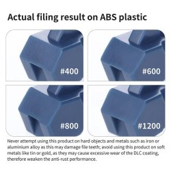 AT-FX DLC Coated Stainless Steel Hand File Grit#400/800