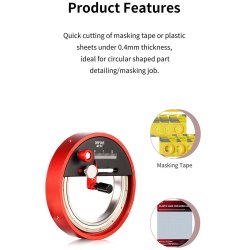 Justerbar Cirkelsk�rer i metal, 1 - 45 mm