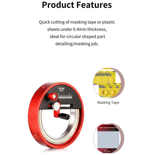 Justerbar Cirkelsk�rer i metal, 1 - 45 mm