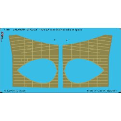 PBY-5A rear interior ribs &amp; spars