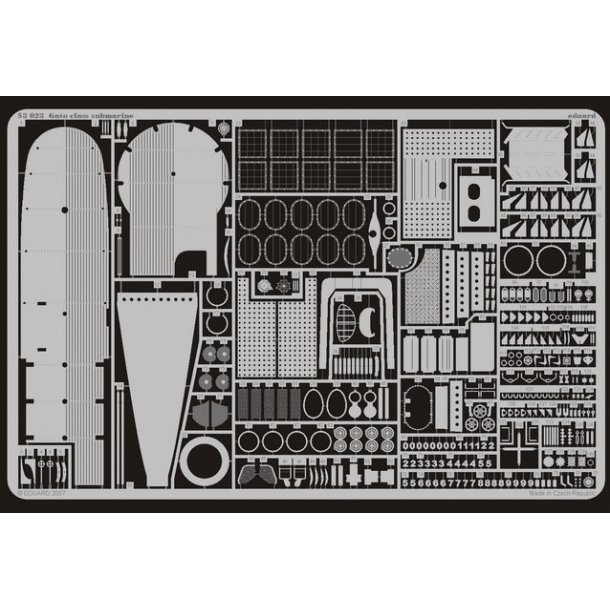 Fotots til Revell ubd GATO Class, skala 1/72