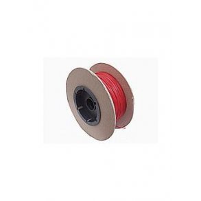 Tynd ledning, 5 meter, Ø0,56 mm, 0,05 mm² - rød