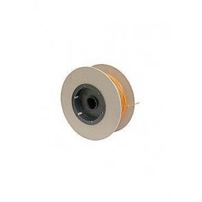 Tynd ledning, 5 meter, Ø0,56 mm, 0,05 mm² - orange