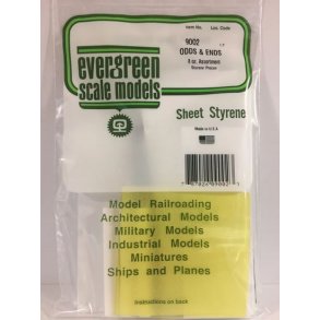 Odds & Ends - blandet pose med styrenprofiler