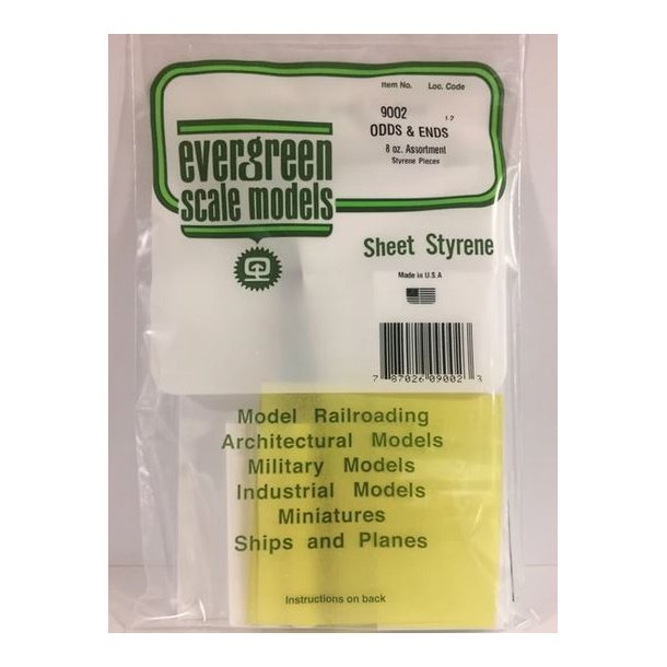 Odds &amp; Ends - blandet pose med styrenprofiler