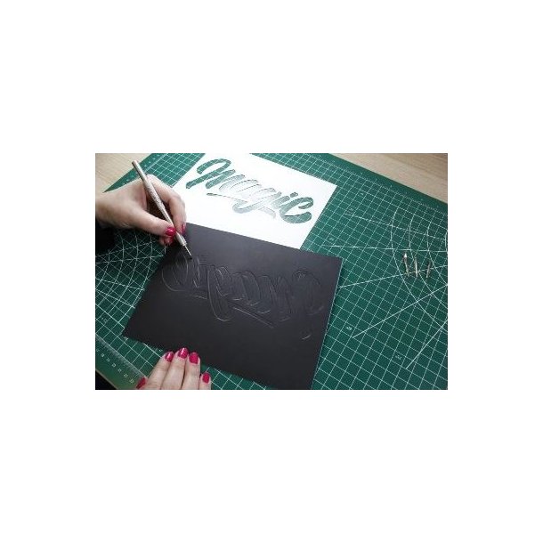 Prgningsvrktj med 4 udskiftelige spidser