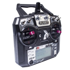 FlySky FS-i6X 2.4 GHz 6 kanals radiosender med 10 kanals modtager