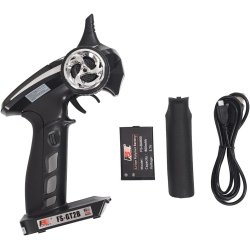 Flysky FS-GT2B 3-kanals radiosender med FS-GR3E modtager