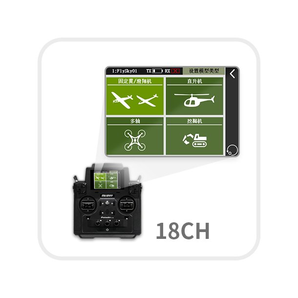 Paladin PL18 - 18-kanals radiosender med FTr16S &amp; FS-FTr10 modtagere