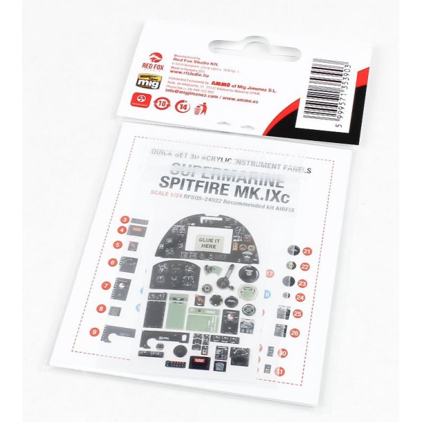 Supermarine Spitfire Mk.IXc til Airfix