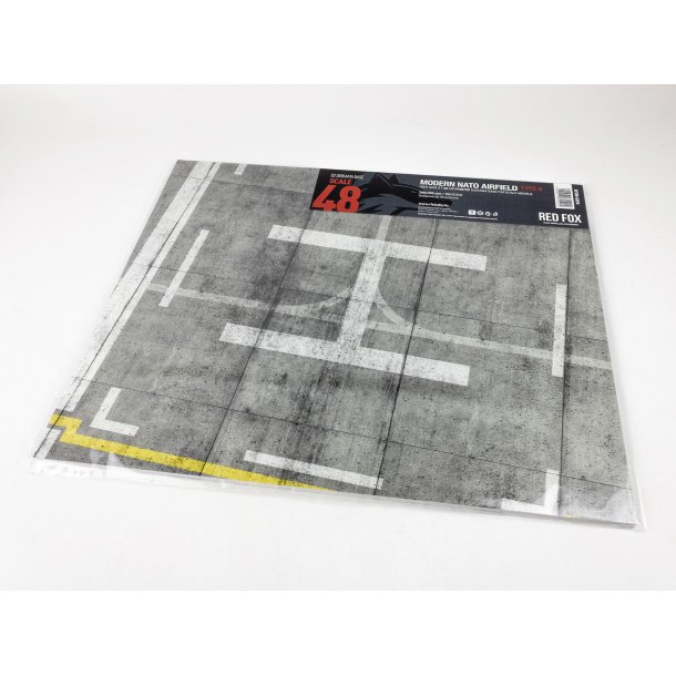 Modern NATO Airfield Type 8 380 x 320 mm 3D Diorama base
