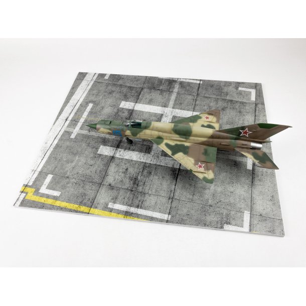 Modern NATO Airfield Type 8 380 x 320 mm 3D Diorama base