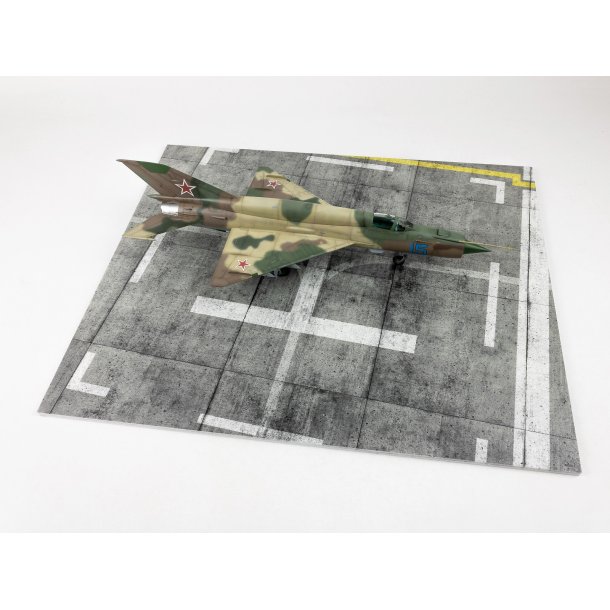 Modern NATO Airfield Type 8 380 x 320 mm 3D Diorama base