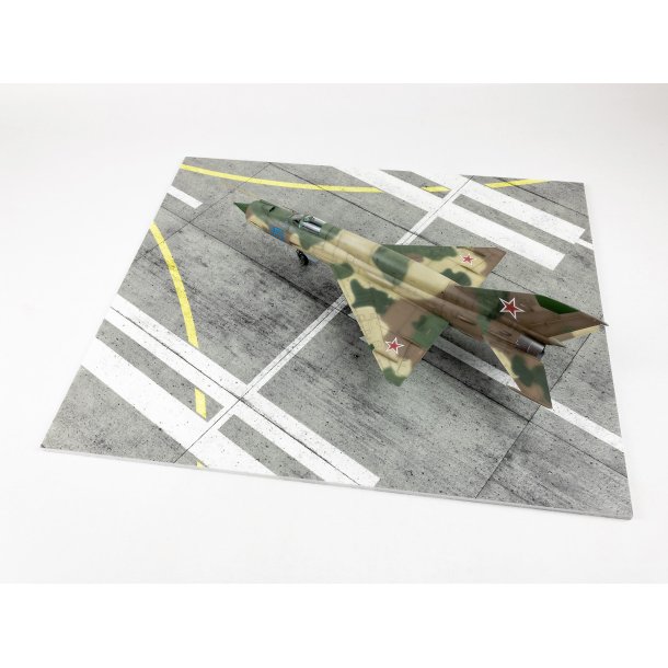 Modern NATO Airfield Type 9 380 x 320 mm 3D Diorama base