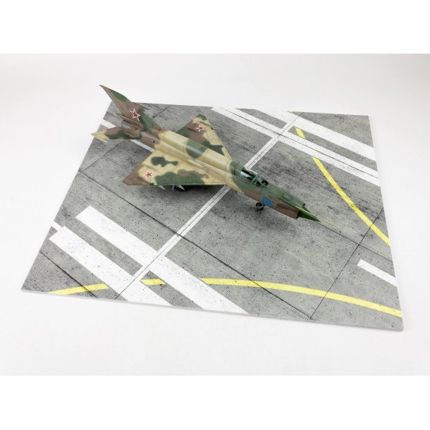 Modern NATO Airfield Type 9 380 x 320 mm 3D Diorama base