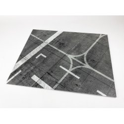 Modern NATO Airfield Type 10 380 x 320 mm 3D Diorama base
