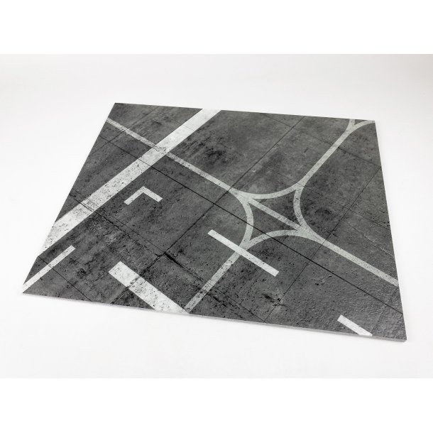 Modern NATO Airfield Type 10 380 x 320 mm 3D Diorama base