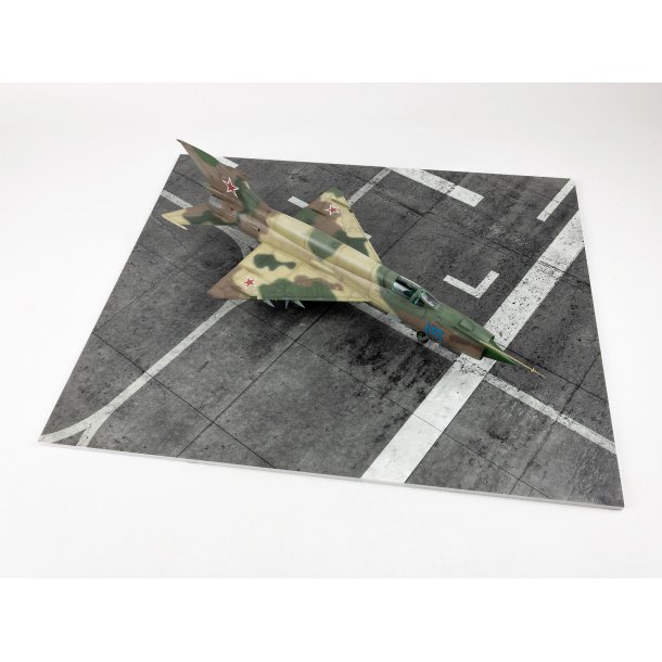 Modern NATO Airfield Type 10 380 x 320 mm 3D Diorama base
