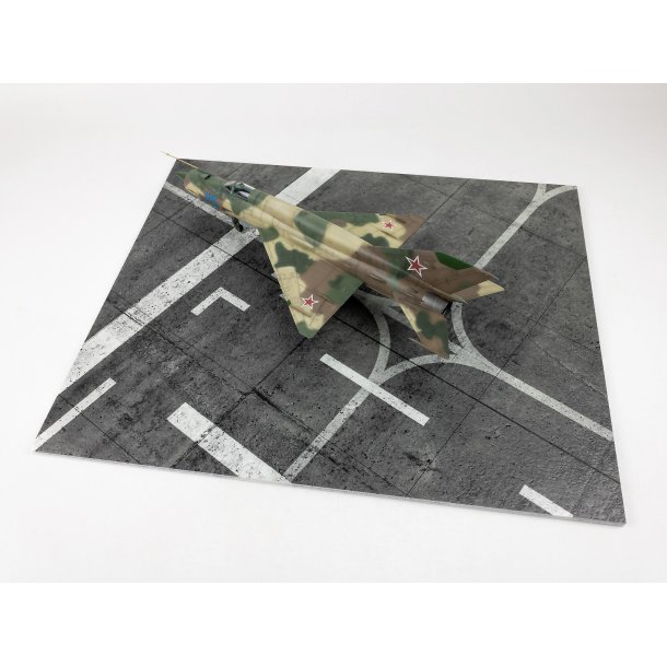 Modern NATO Airfield Type 10 380 x 320 mm 3D Diorama base