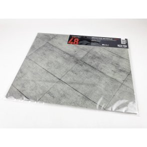 Concrete Base Rectangular Type 4 380 x 320 mm 3D Diorama base