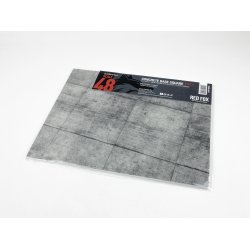 Concrete Base Square Type 3 300 x 230 mm 3D Diorama base