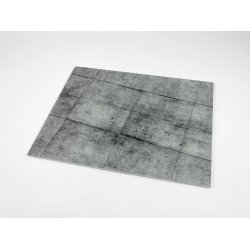 Concrete Base Square Type 3 300 x 230 mm 3D Diorama base