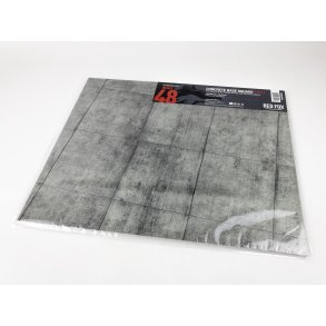 Concrete Base Square Type 4 380 x 320 mm 3D Diorama base