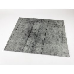 Concrete Base Square Type 4 380 x 320 mm 3D Diorama base