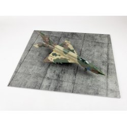 Concrete Base Square Type 4 380 x 320 mm 3D Diorama base