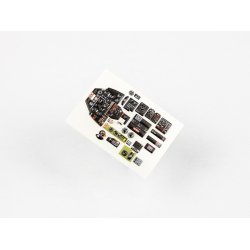 North American P-51D Mustang instrumentpanel til Tamiya