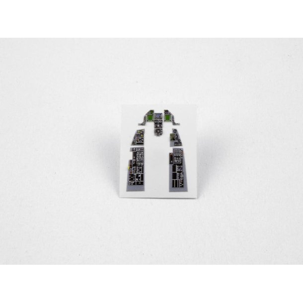 F-16 CJ Block 50 instrumentpanel til Tamiya