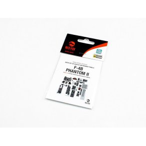 McDonnell Douglas F-4B Phantom II instrumentpanel til Tamiya
