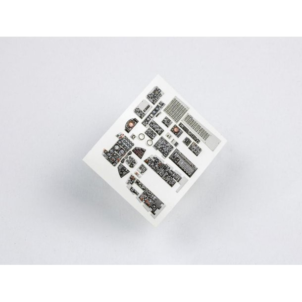 McDonnell Douglas F-4B Phantom II instrumentpanel til Tamiya