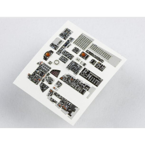 McDonnell Douglas F-4B Phantom II instrumentpanel til Tamiya